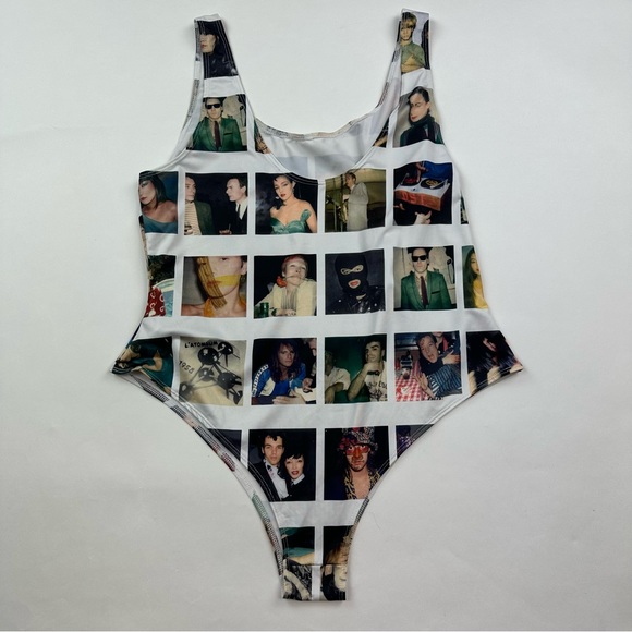 Forever 21 x Maripol Polaroid Photo Snapshot Bodysuit Size 2X - Picture 5 of 10